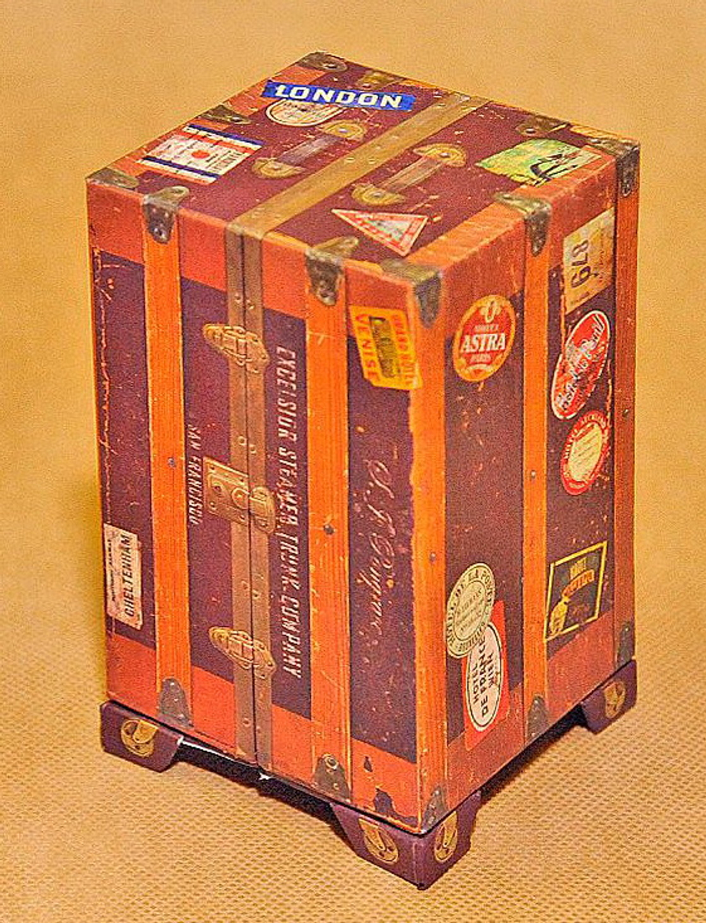 Часы настольные Timeworks Steamer Trunk BCST5S США