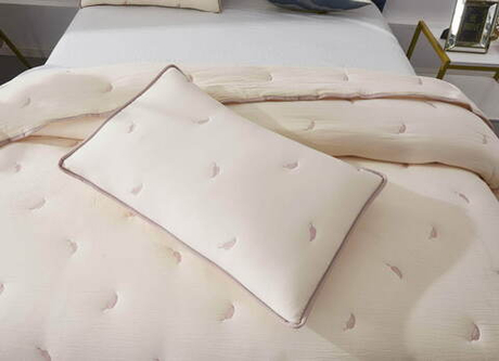 Покрывало 230x250 и 2 наволочки 50х70 Sofi De MarkO Эрика кремовое