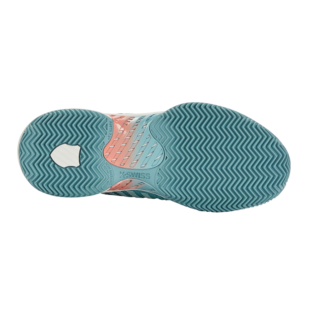 Женские теннисные кроссовки K-Swiss Hypercourt Supreme Clay Court Shoe Women - Mint, White