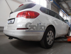 Фаркоп оцинкованный Galia O061A для Opel Astra J седан/универсал 2009-2015(паспорт и сертификат в комплекте)(без электрики)