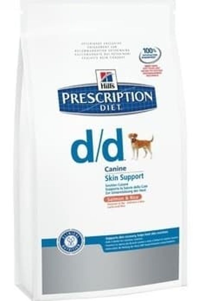 *Hill's PD d/d Food Sensitivities 2кг диет.корм для собак с лососем при пищ. аллергии (УЦЕНКА) *Hill's PD d/d Food Sensitivities 2кг диет.корм для собак с лососем при пищ. аллергии (УЦЕНКА)