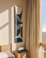 Абстрактная черно-белая картина Onure, 45 x 180 см