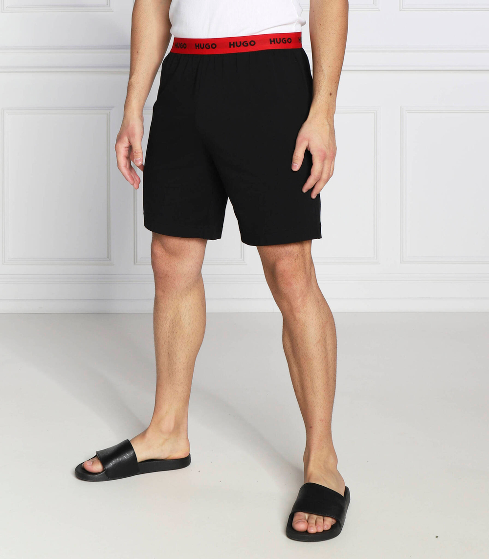 пижамные шорты linked short pant Hugo Bodywear - черный(50480590)