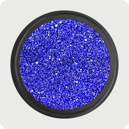 Светоотражающий Flash glitter васильковый - 7067