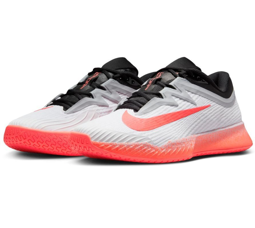 Мужские кроссовки теннисные Nike Zoom Vapor Pro 3 HC Premium - white/hot lava/wolf grey