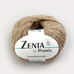 Пряжа для вязания Zenta 883343, 50% шерсть, 30% шелк, 20% нейлон (50г 180м Дания)