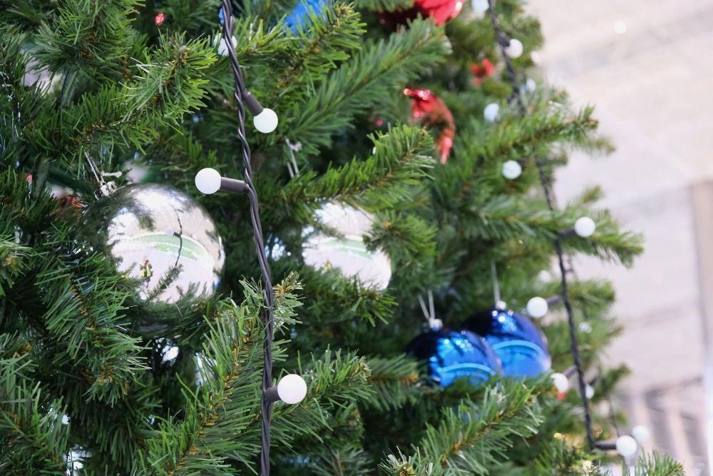 Уличная гирлянда "Цветной Каскад GT" 24В - для елок от 3 до 12 м