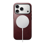 Кожаный чехол MagSafe Nomad Horween Modern Leather Case Limited Edition для iPhone 17 Pro Гибридный укреплённый чехол из натуральной кожи Horween с сенсорной накладкой для Контроллера камеры