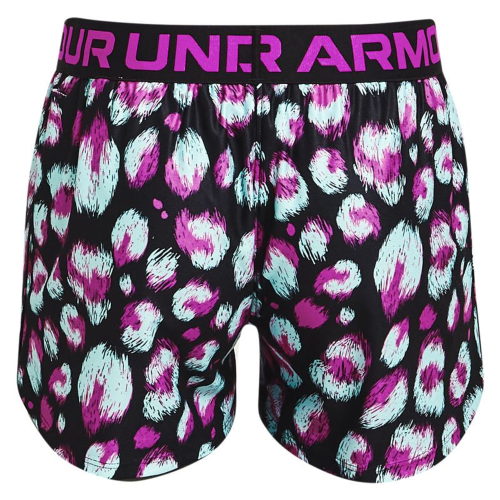 Шорты для девочки теннисные Under Armour Play Up Printed Shorts - черный