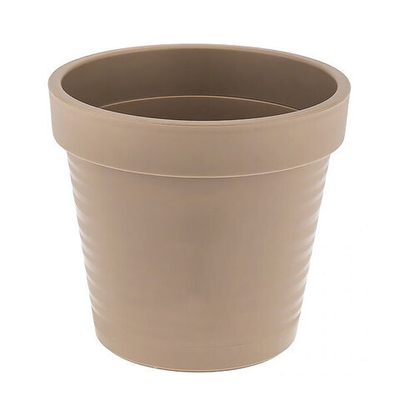Горшок цветочный Барселона 2,3л, цвет кофейный