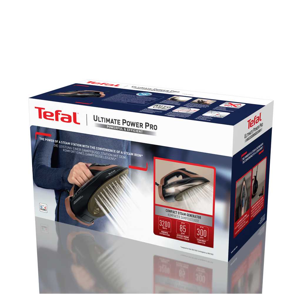 Утюг Tefal ULTIMATE POWER PRO FV9E50E0