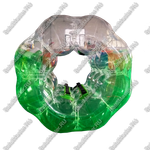 Бампербол «Двухцветный» ПВХ, диаметр 1 м