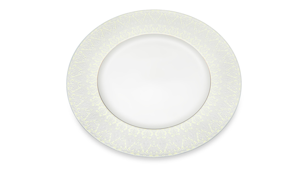 Тарелка обеденная 27см Narumi Аврора жемчуг