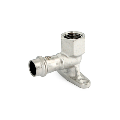 Водорозетка пресс 22 х 3/4", нержавеющая сталь