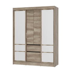 Шкаф-купе ШКК-06 Энигма дуб каньон/венге