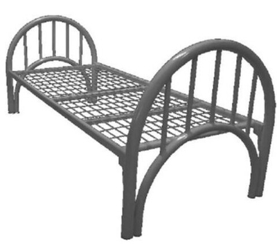 Кровать медицинская одноярусная ВРС-Кр-05 (2+)