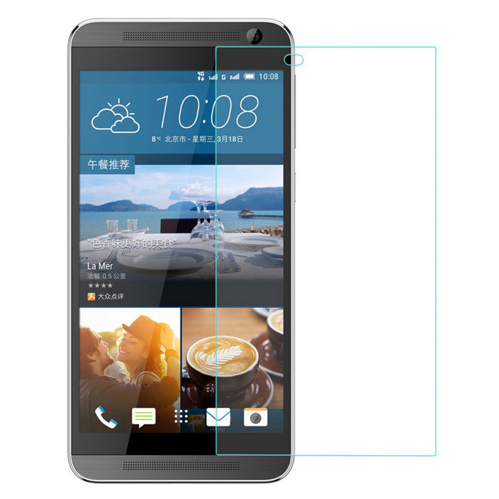 Защитное стекло "Плоское" для HTC One (E9+)