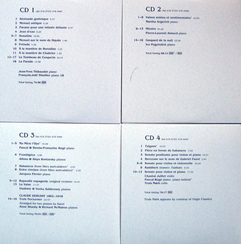 Maurice Ravel / The Complete Edition (14CD)