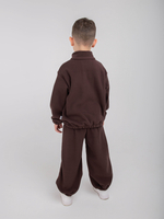 Костюм флисовый с олимпийкой "Шоколад"