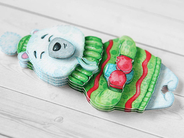 "Медвежонок"-P0710 папертоль картина