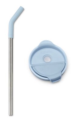 Термостакан Klean Kanteen Rise Tumbler 36oz Straw Lid (1065 мл) Ice Blue