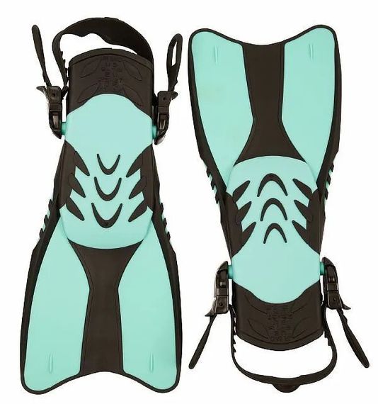 Ласты детские регулируемые Sargan Релакс бирюзовый