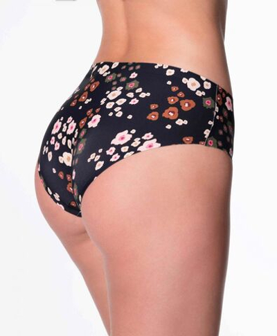 Высокие бесшовные трусики Peggy Brown (Размер: M) (Цвет: черный)