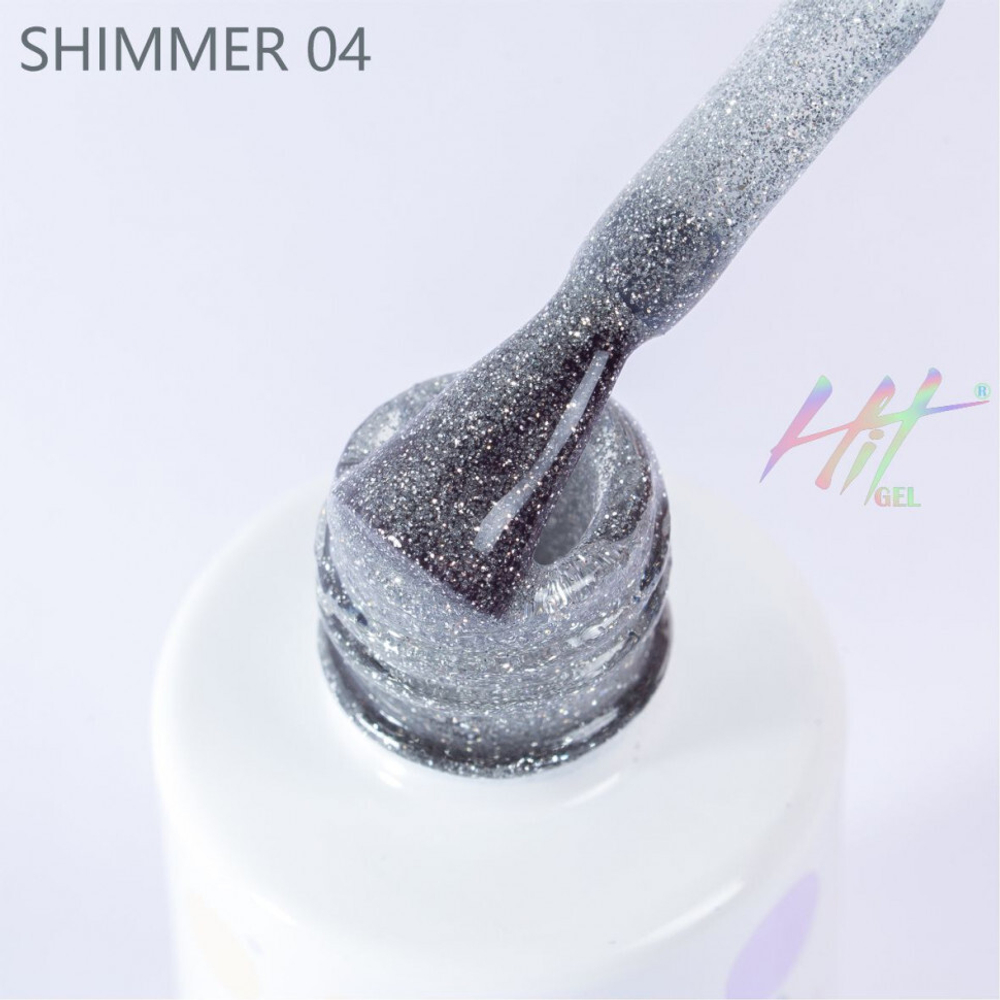 Гель-лак ТМ "HIT gel" №04 Shimmer, 9 мл