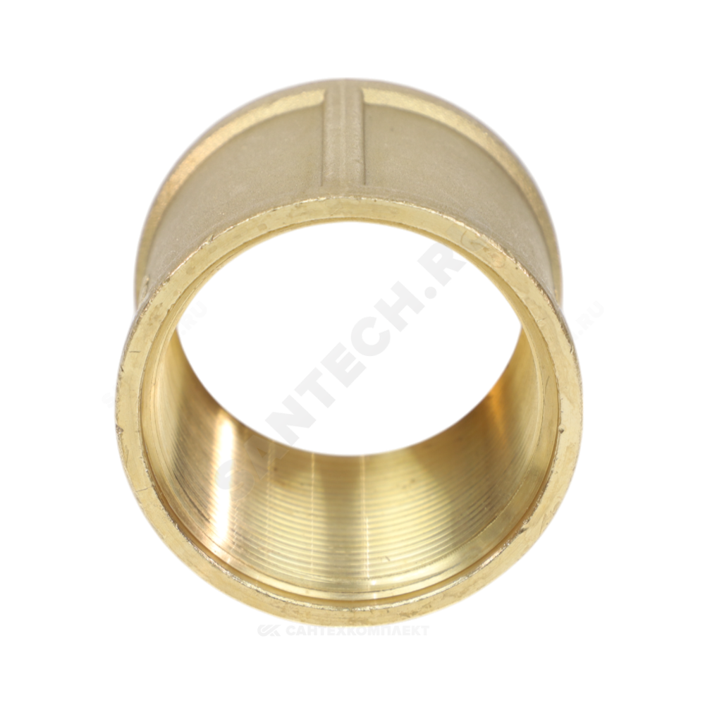 Муфта латунь Ду 20 (3/4") ВР/ВР VALFEX VF.170.L.034