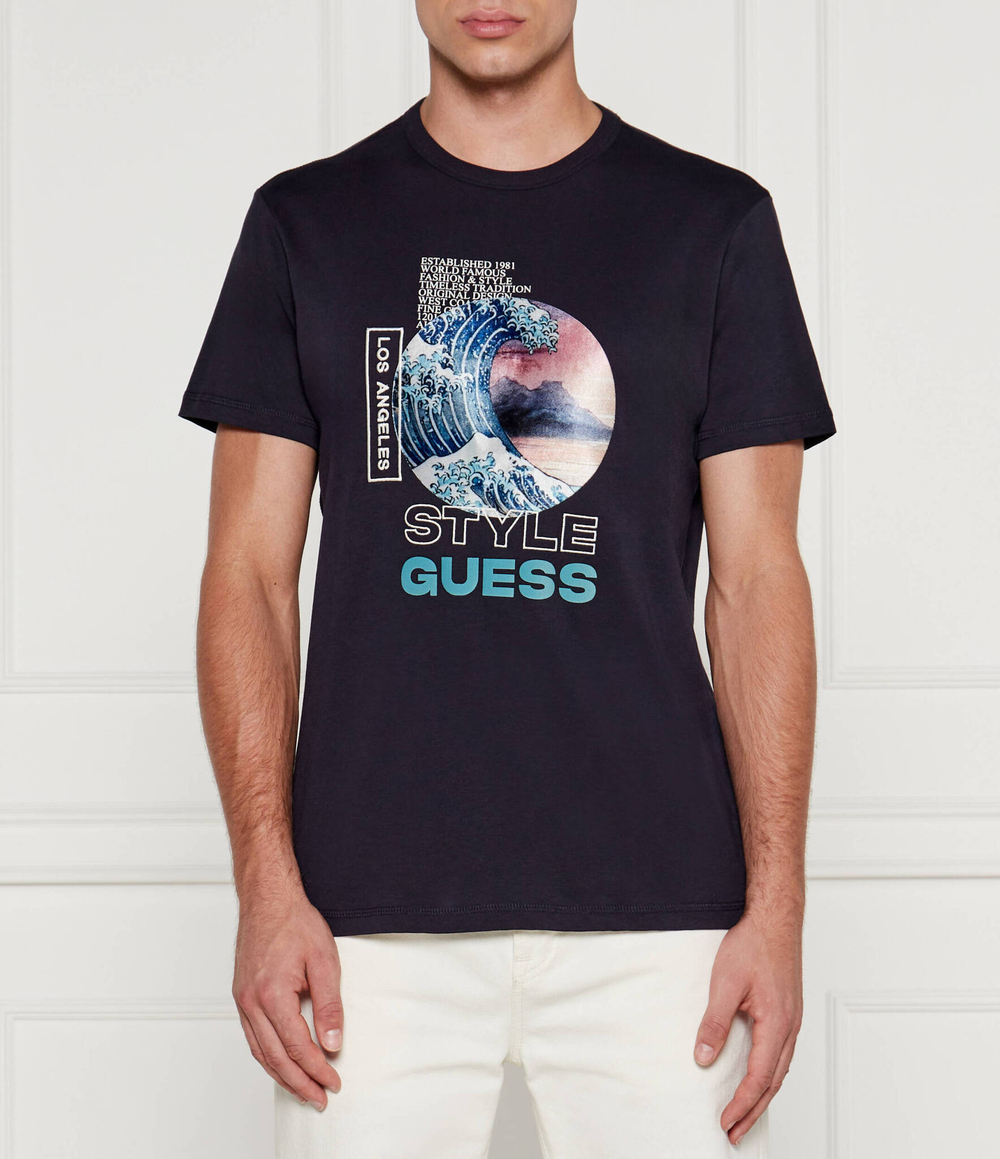 Футболка GUESS - темно-синий(M4YI12 I3Z14)