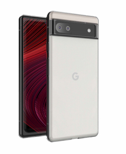 Силиконовый тонкий прозрачный чехол для Google Pixel 6A с 2022 года, серия Ultra Clear от Caseport