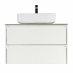 Тумба с раковиной и столешницей BelBagno KRAFT 100 Bianco Opaco