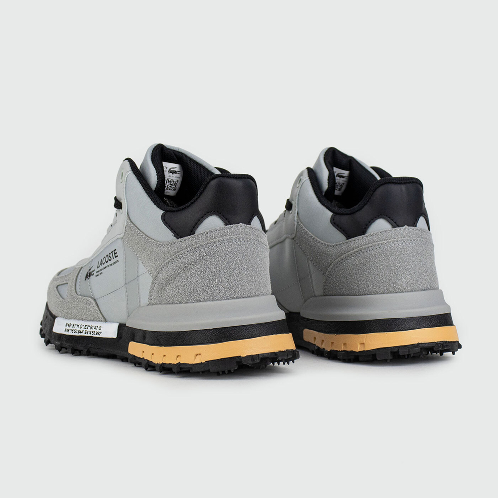 Кроссовки Lacoste Elite Active 224 Mid Grey Black Thermo