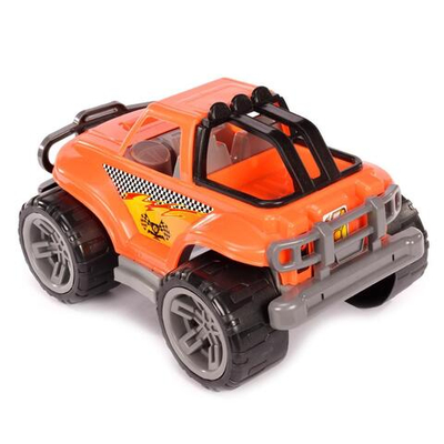 Пластмассовая игрушечная машина "Джип" ассортимент (38*25*22 см),