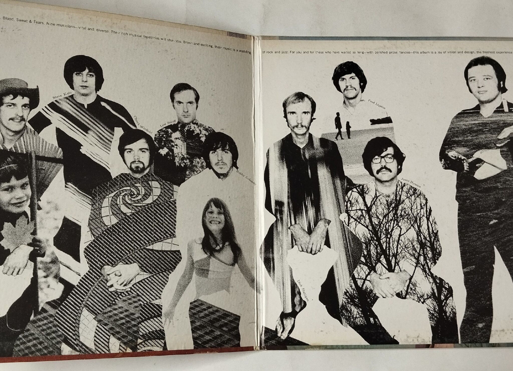 Винтажная виниловая пластинка LP Blood, Sweat And Tears Blood, Sweat And Tears (USA 1973)
