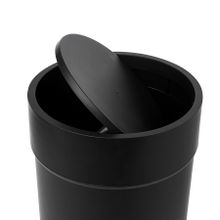 Umbra Контейнер мусорный Touch с крышкой черный