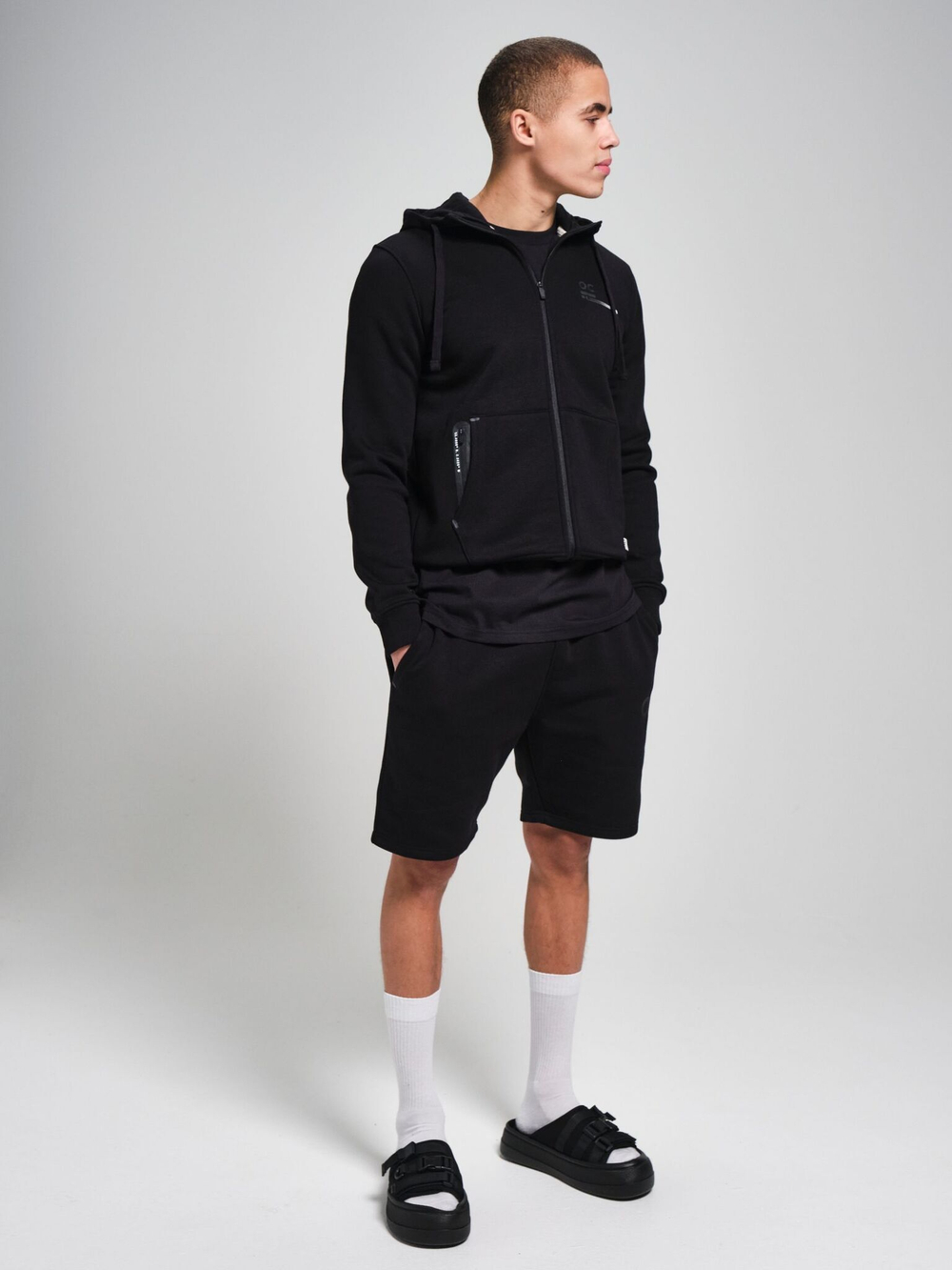 Толстовка мужская ORIGINAL CREATOR ZIP HOODIE, Черный