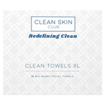 Clean Skin Club, Clean ToWells, размер XL, 10 полотенец для лица из биологического сырья