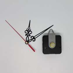 Часовой механизм, шток 16 мм, со стрелками №01 (1уп = 5шт)