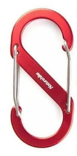 Карабин из алюминиевого сплава S типа Naturehike, 1 штука (NH20GS004)