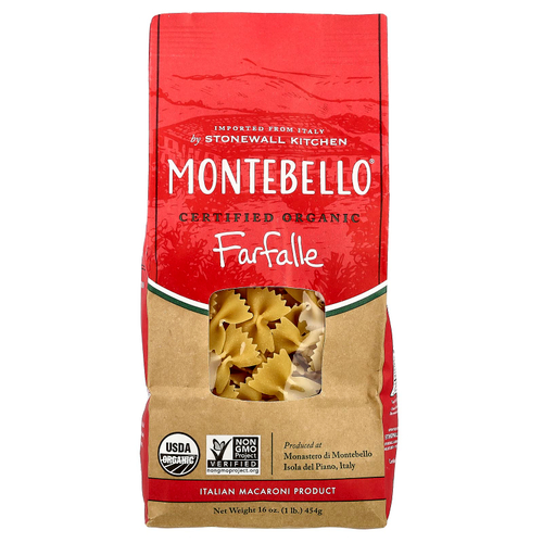 Montebello, Органический фарфалле, 454 г (16 унций)