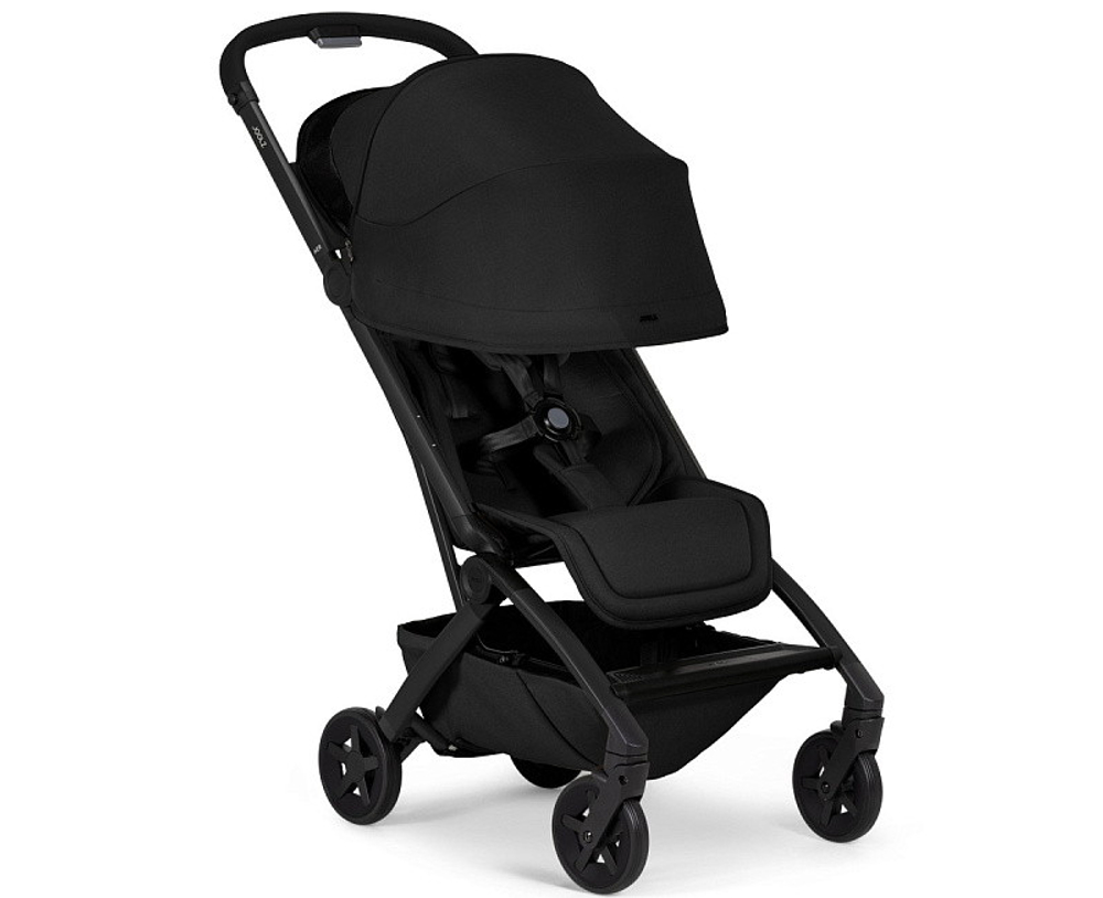 Детская прогулочная коляска Joolz Aer 2 SE с бампером и подстаканником Space black