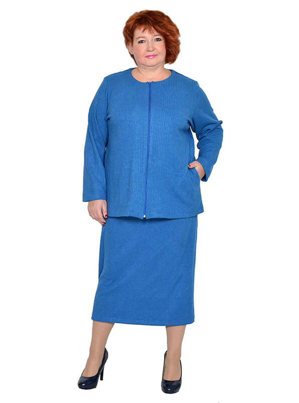 Юбка миди Каскад