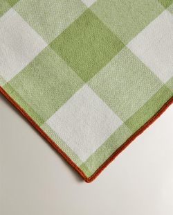Zara Home скатерть из хлопка, клетка, 160 120 см