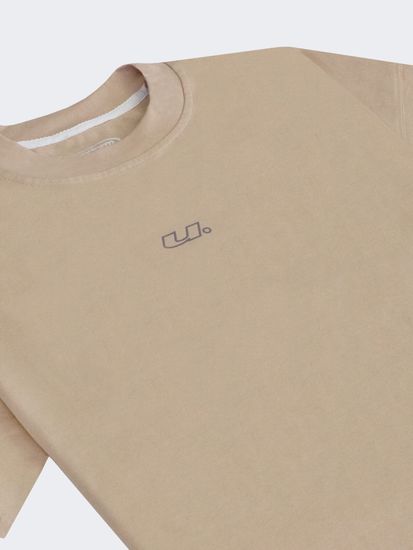 Футболка UNIFORM Heavy Wide бежевый