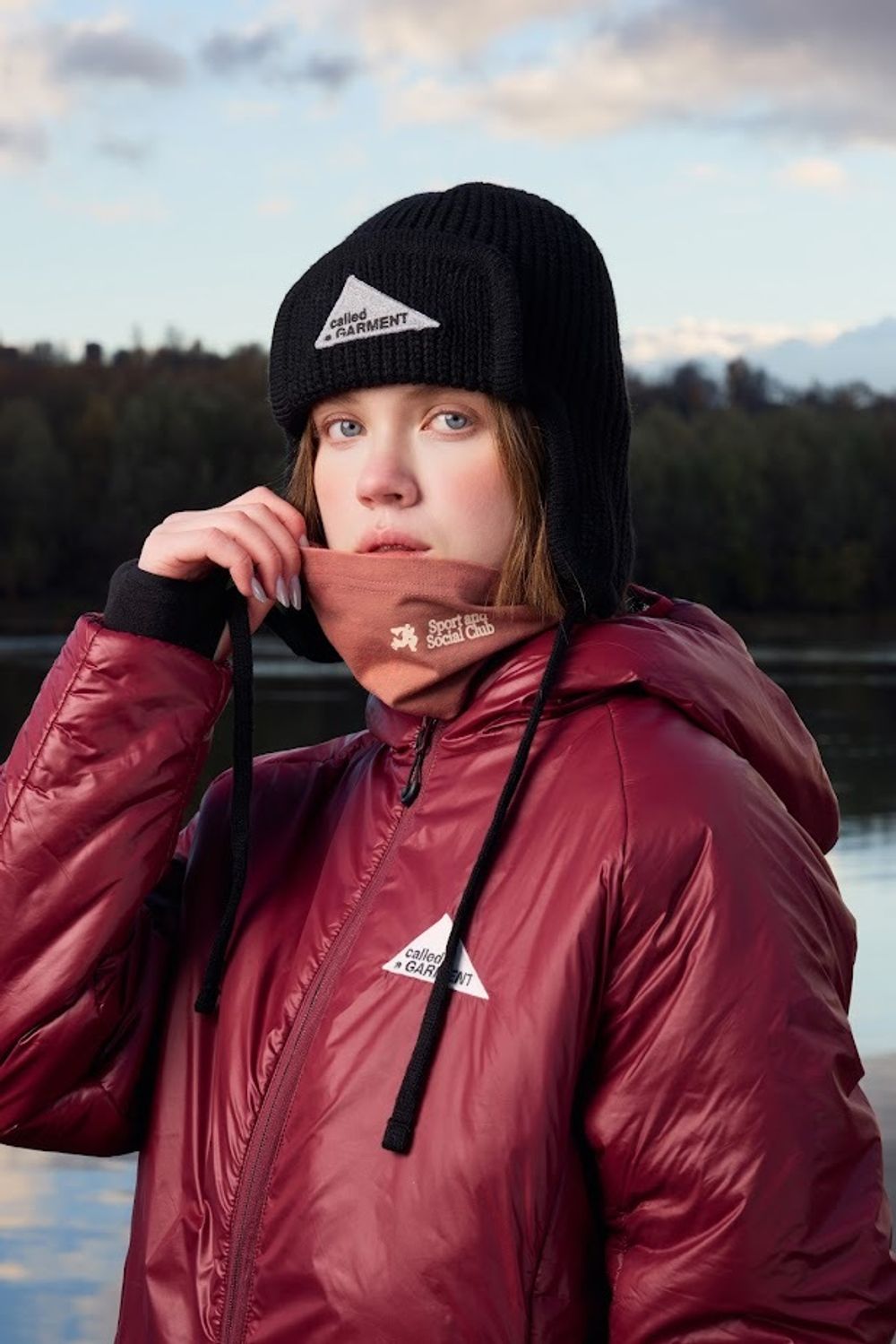 Снуд Called a Garment Dynamic neck tube красный