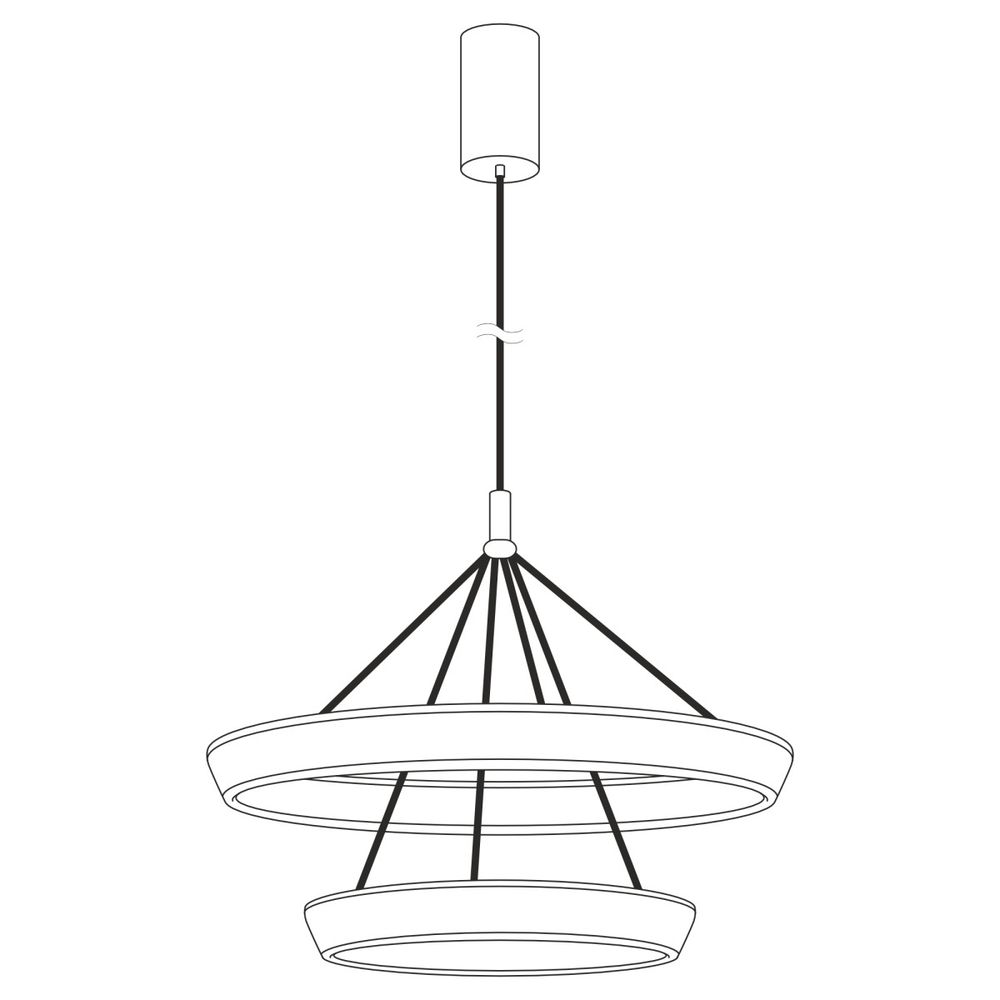 Citilux Tavi CL717013 Подвесная светодиодная люстра