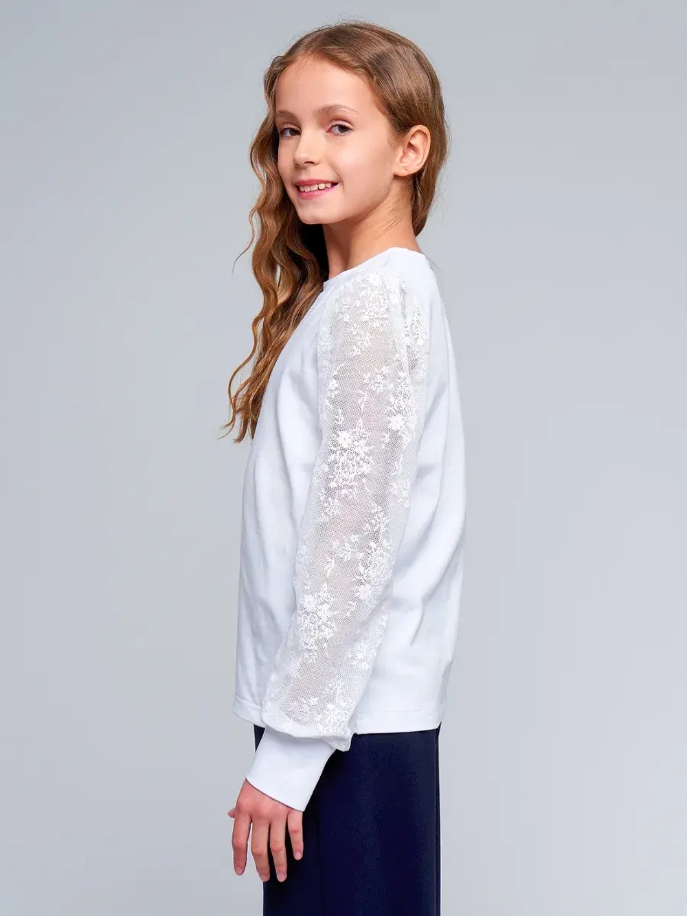 Блузка для девочки школьная нарядная