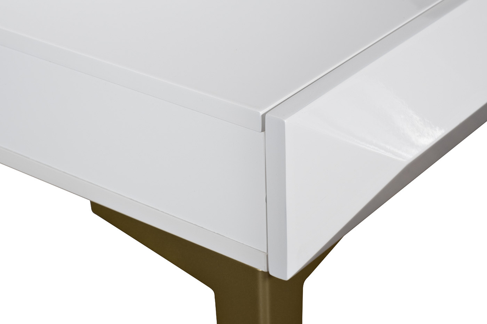 Консоль Garda Decor белая 40ad-dt095