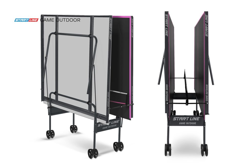 Стол теннисный Game Всепогодный с сеткой Black